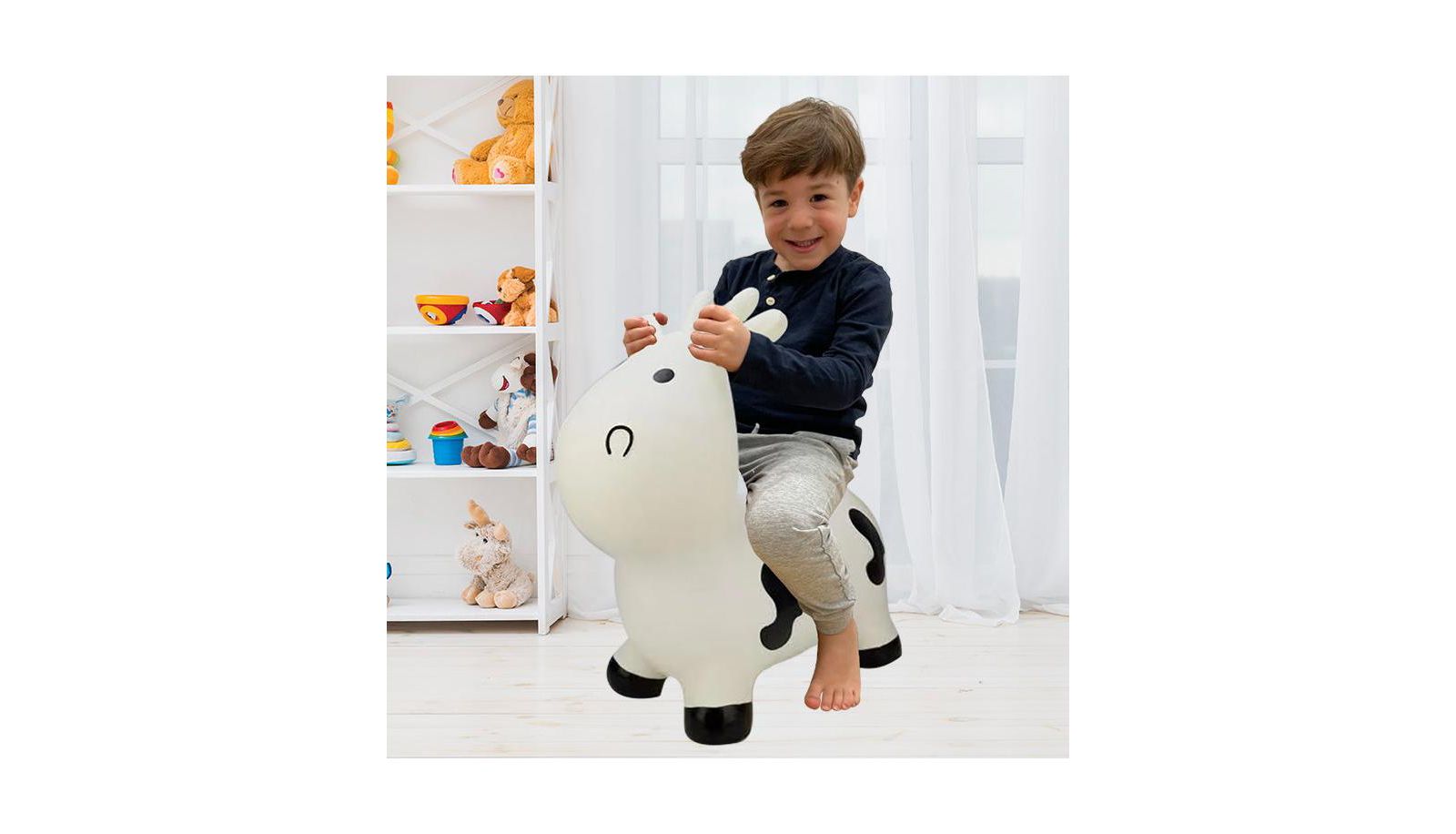 Bounceziez надувной прыгун-рукоятка с ручной росписью, выдерживает до 110 фунтов, возраст 3+