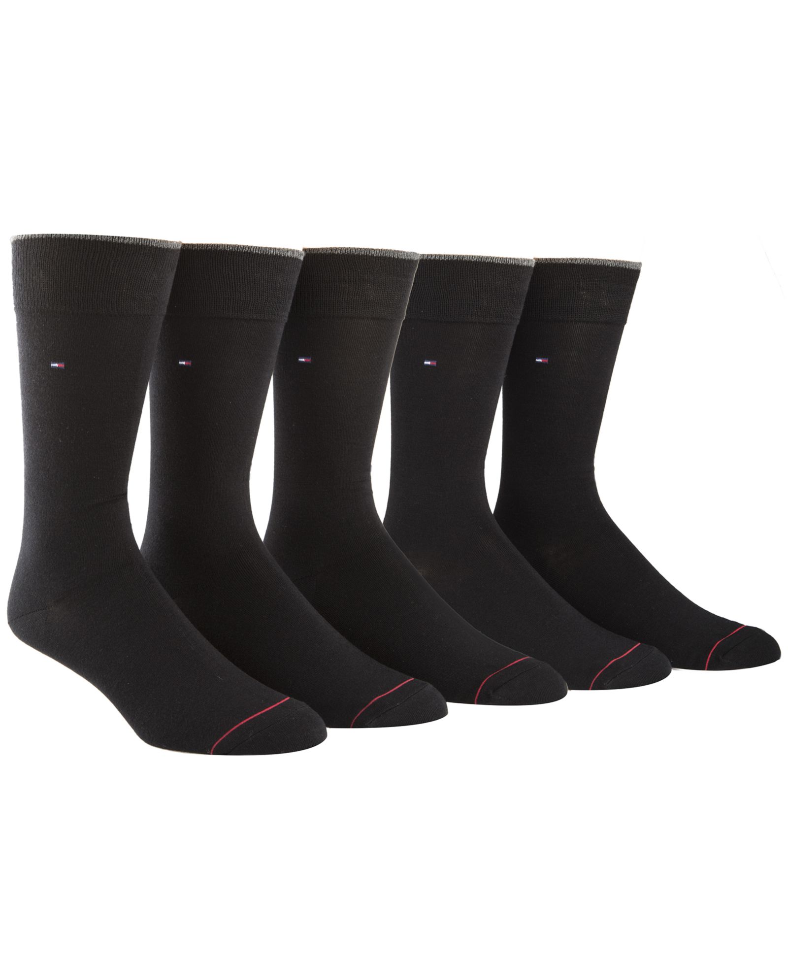 Tommy Hilfiger Men's Dress Socks, 5-Pack