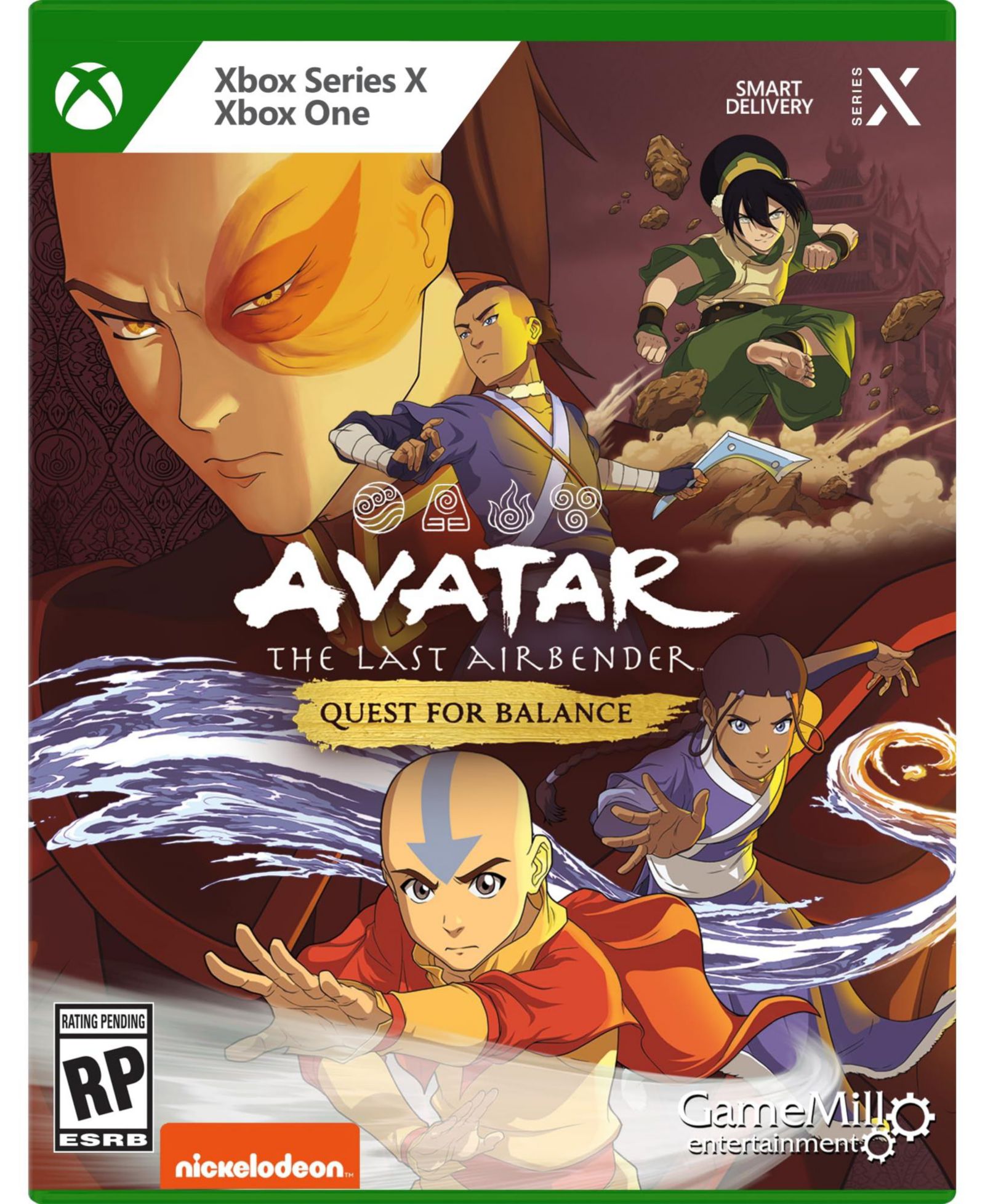Игра Xbox Series X Avatar The Last Airbender: The Quest for Balance