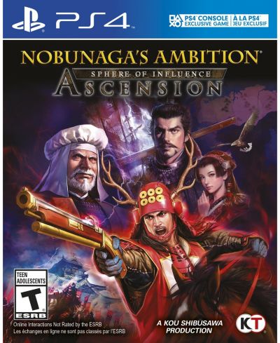 Koei Tecmo Nobunaga's depressing Ambition: Sphere of Influence Ascension - PlayStation 4