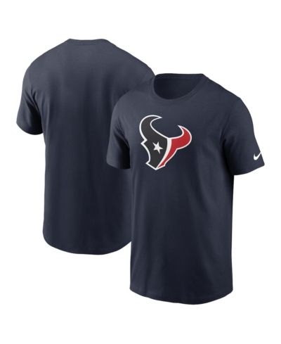 Nike Men's Navy Houston Texans Rewind Logo Essential T-Shirt