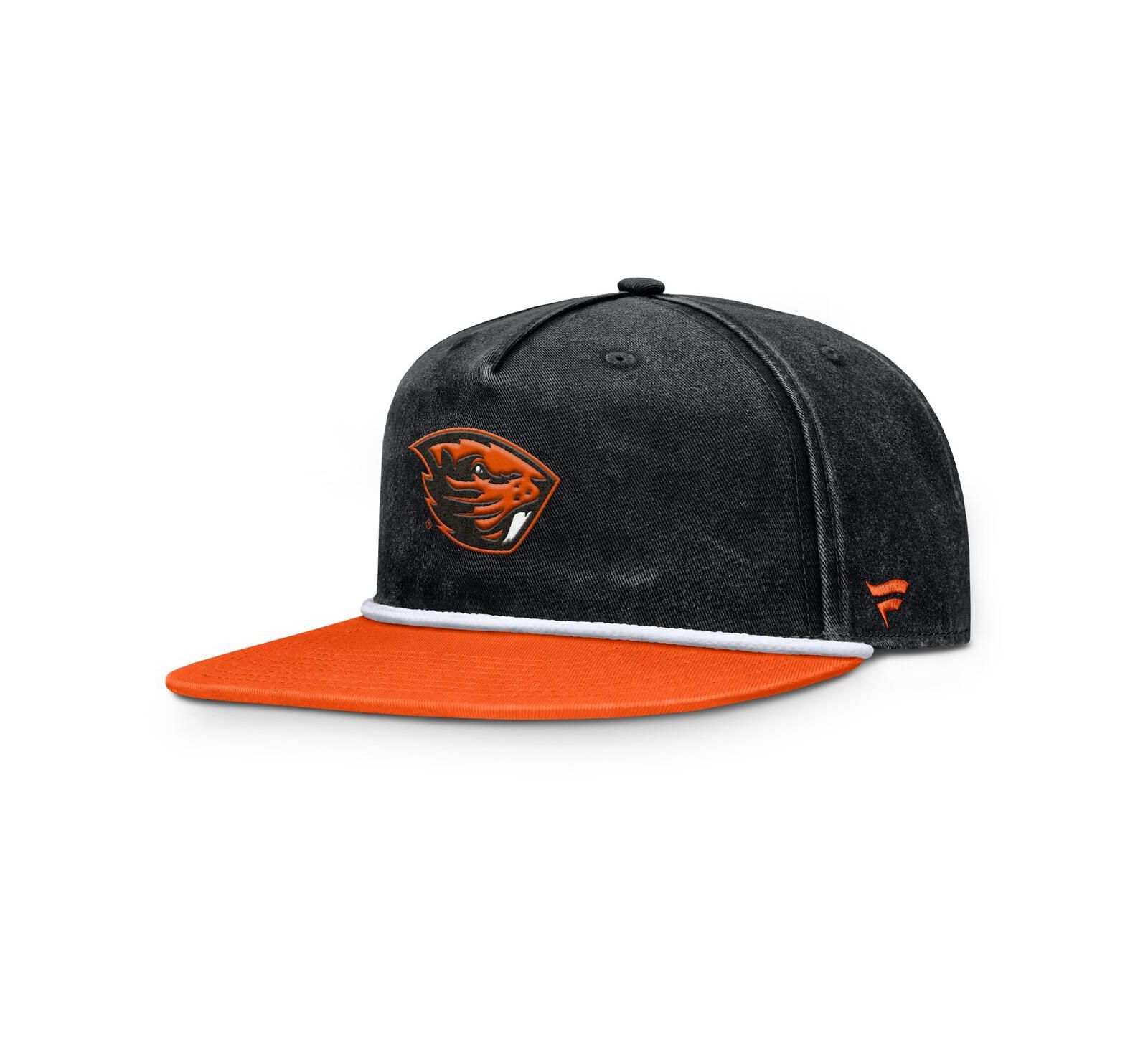 Fanatics Мужская Black Oregon State Beavers Forge Rope Adjustable Hat