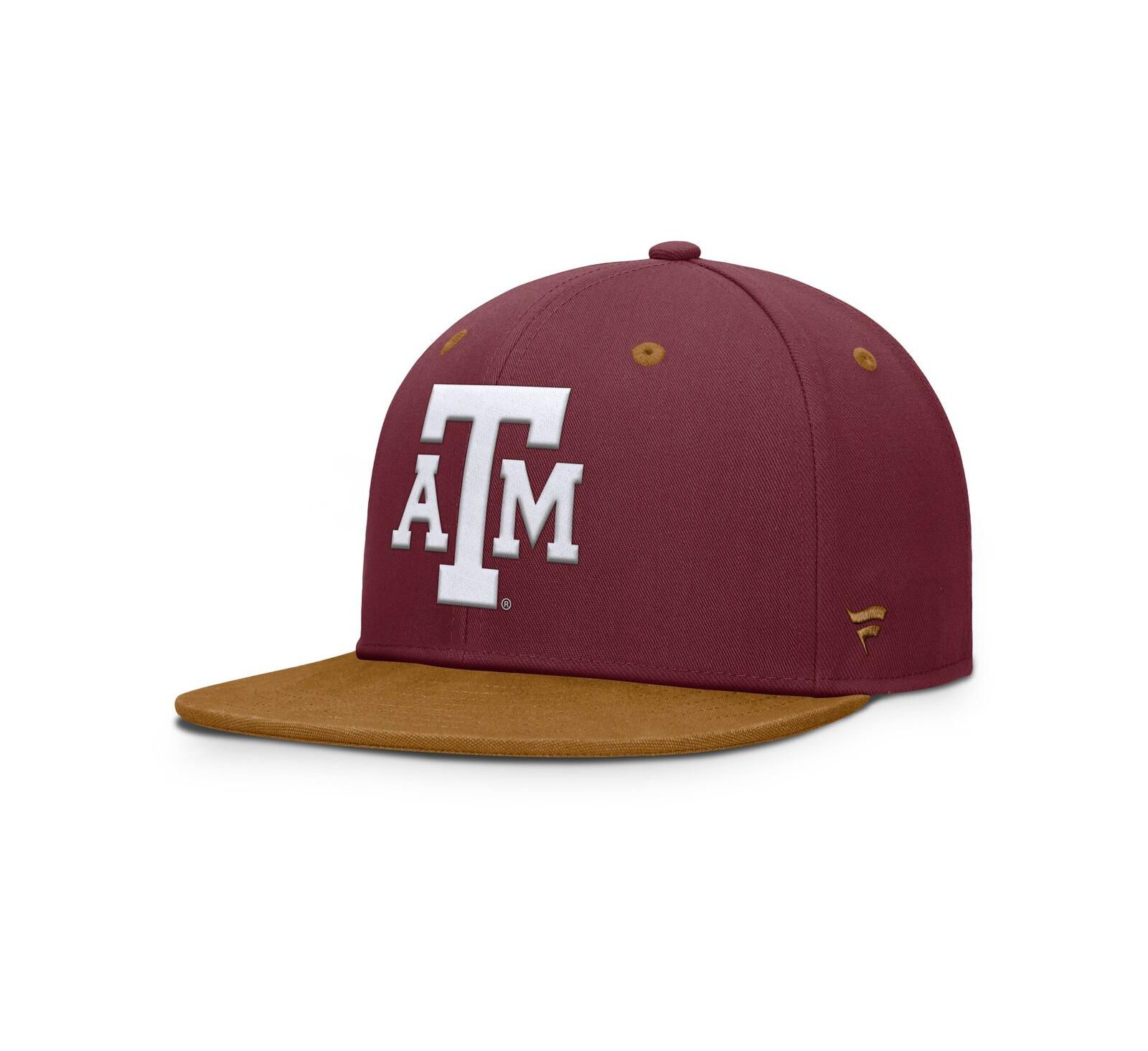 Мужская кепка Fanatics Texas A&M Aggies NoBo, бордовая/коричневая