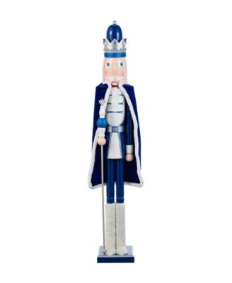 Glitzhome 42" Wooden Christmas King Nutcracker