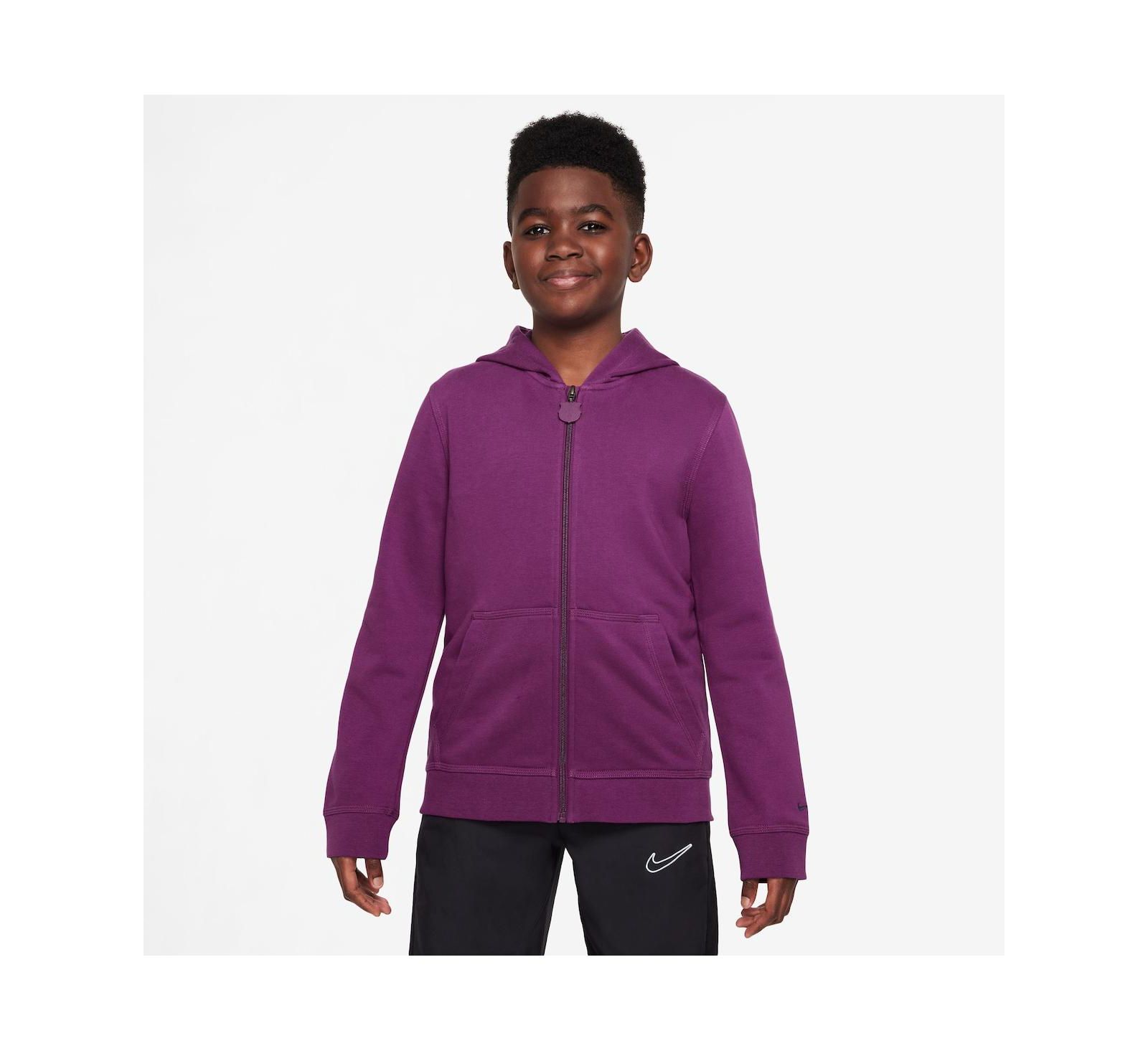 Nike куртка Nike Big Boys and Girls Purple Barcelona 2025/26 Club Full-Zip Hooded