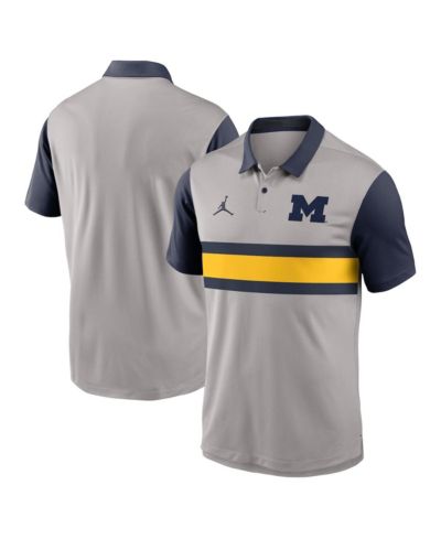 Мужская рубашка-поло Jordan Michigan Wolverines Vapor Performance