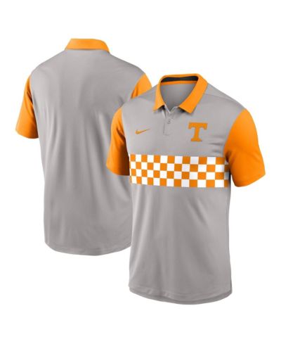 Мужская рубашка-поло Nike Tennessee Volunteers Vapor Performance, серая/оранжевая