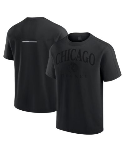 Fanatics Men's Black Chicago Blackhawks Elements Flex Tri-Blend T-Shirt