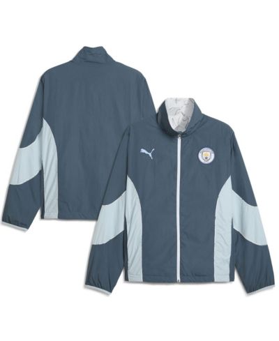 Реверсивная куртка Puma x Kid Super Men's Gray Manchester City 2025 FIFA Club World Cup Full-Zip