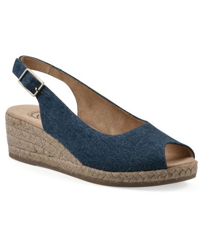 Женские эспадрильи White Mountain Women's Maize Espadrille Wedge Sandals