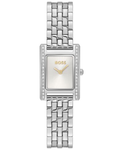 Hugo Boss Женские часы Lucy Precious Quartz, стальные, 18.50mm