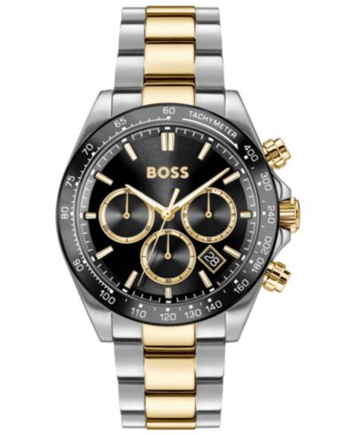 Часы Hugo Boss Men's Hero 2.0 Quartz, стальные, 44mm