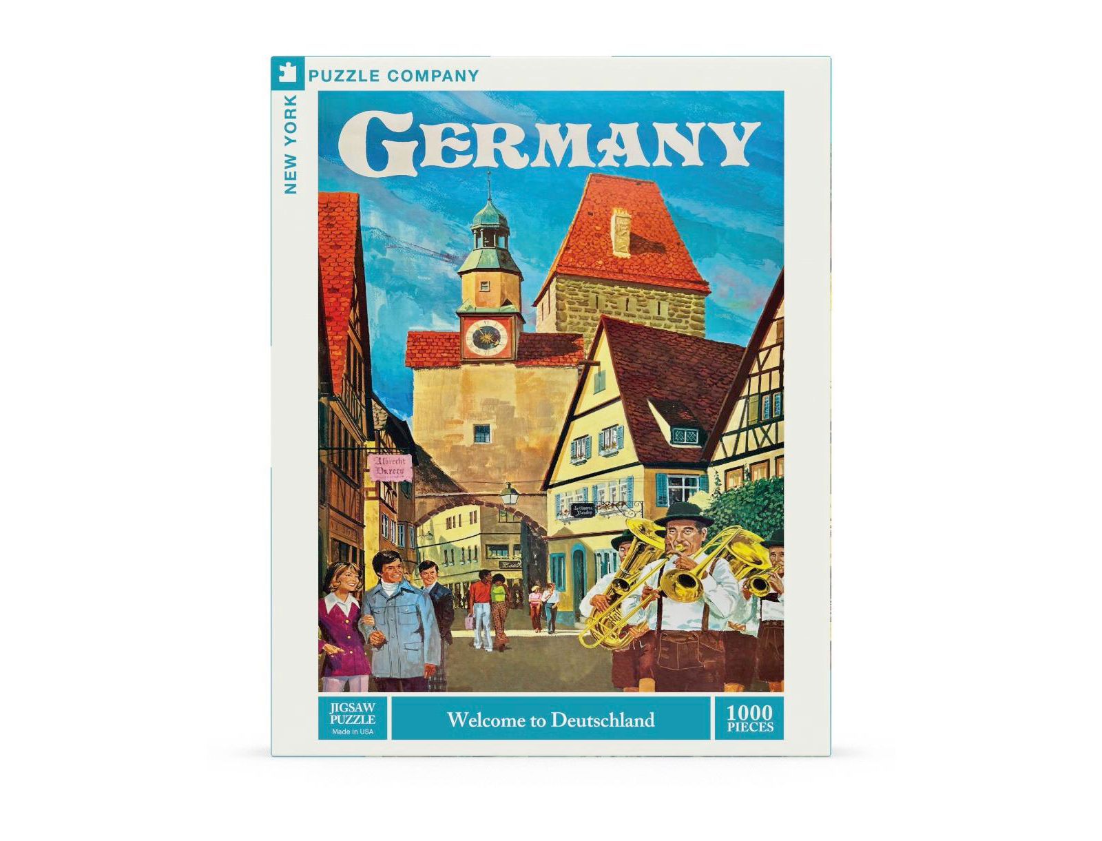 Пазл New York Puzzle Company Welcome to Deutschland, 1000 Piece
