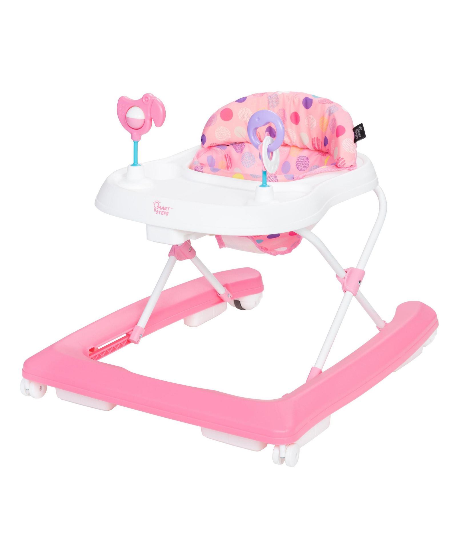 Шагалка для детей Baby Trend Smart Steps Trend Activity Walker - Orbits Rose