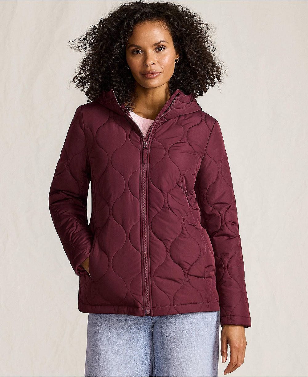 Lands' End Women's FeatherFree Quilted Insulated Jacket