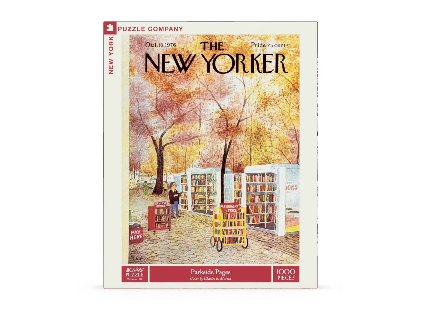 Пазл New York Puzzle Company «Parkside Pages», 1000 деталей
