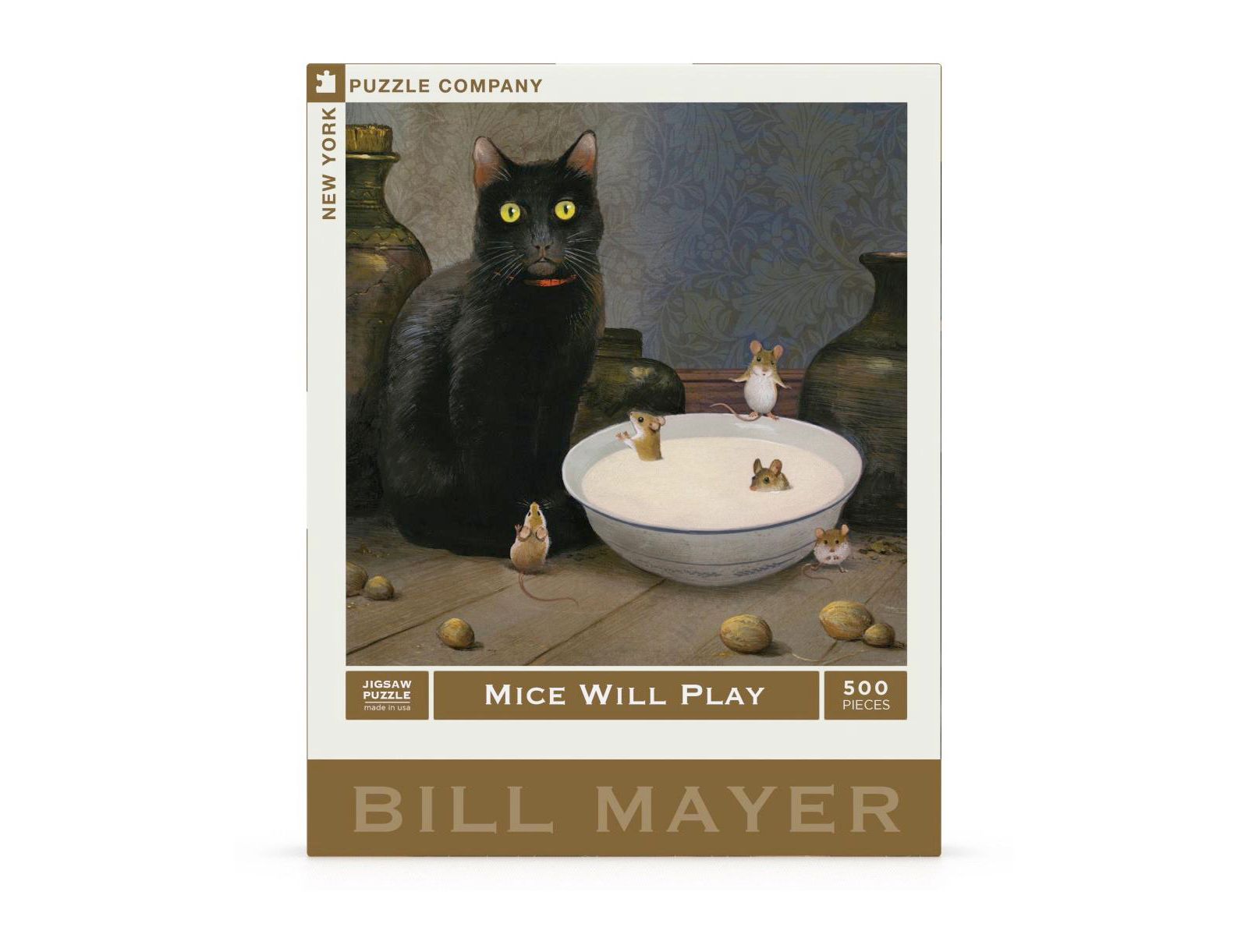 Пазл New York Puzzle Company Mice Will Play, 500 деталей