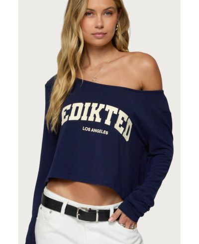 Женский топ с открытыми плечами Edikted Women's La Babe Off Shoulder Top