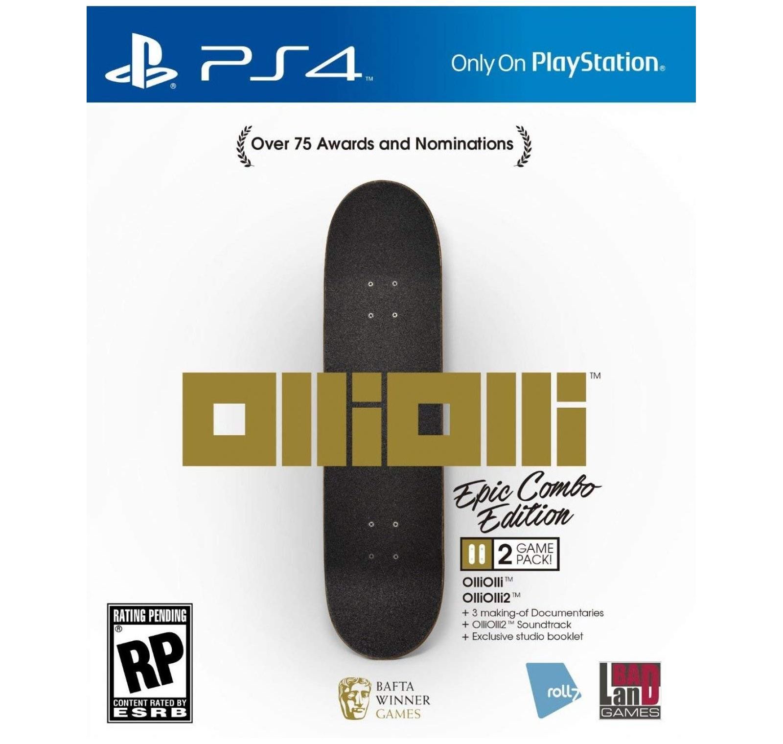 OlliOlli Эпический комбо Локальный мультиплеер PlayStation 4