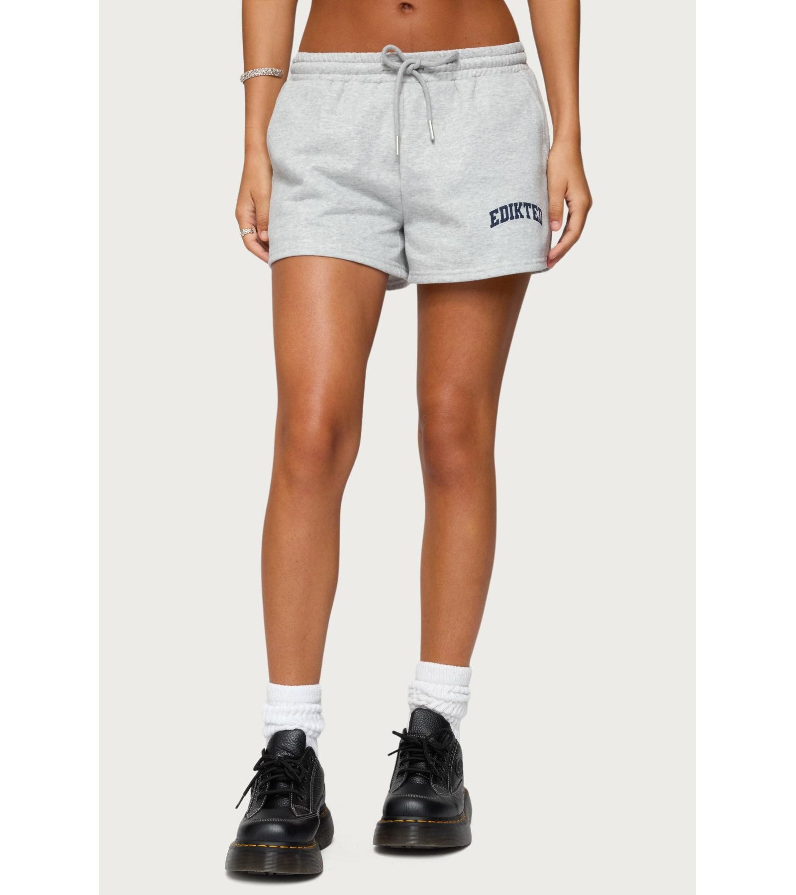 Edikted Womens Off Duty Edikted Sweat Shorts