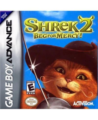 Activision Blizzard Shrek 2: Beg for Mercy экшен-приключение с боковой прокруткой для Game Boy Advance