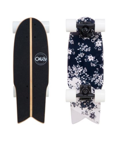 Мини-скейтборд Cal7 Bomb Series 22 x 7.5 inch Mini Cruiser - Bumblebee