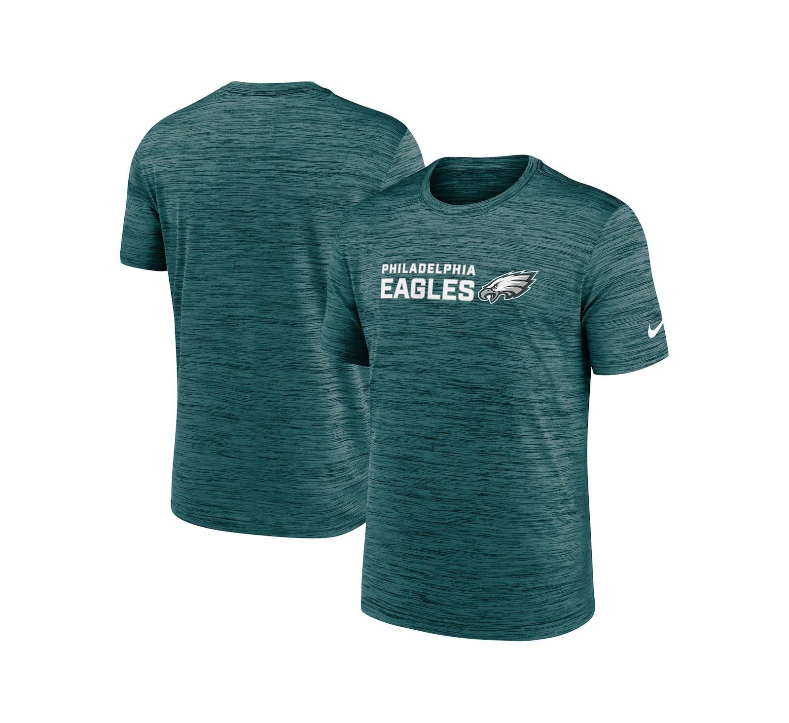 Мужская футболка Nike Philadelphia Eagles Primetime Reverse Play Velocity Performance Midnight Green