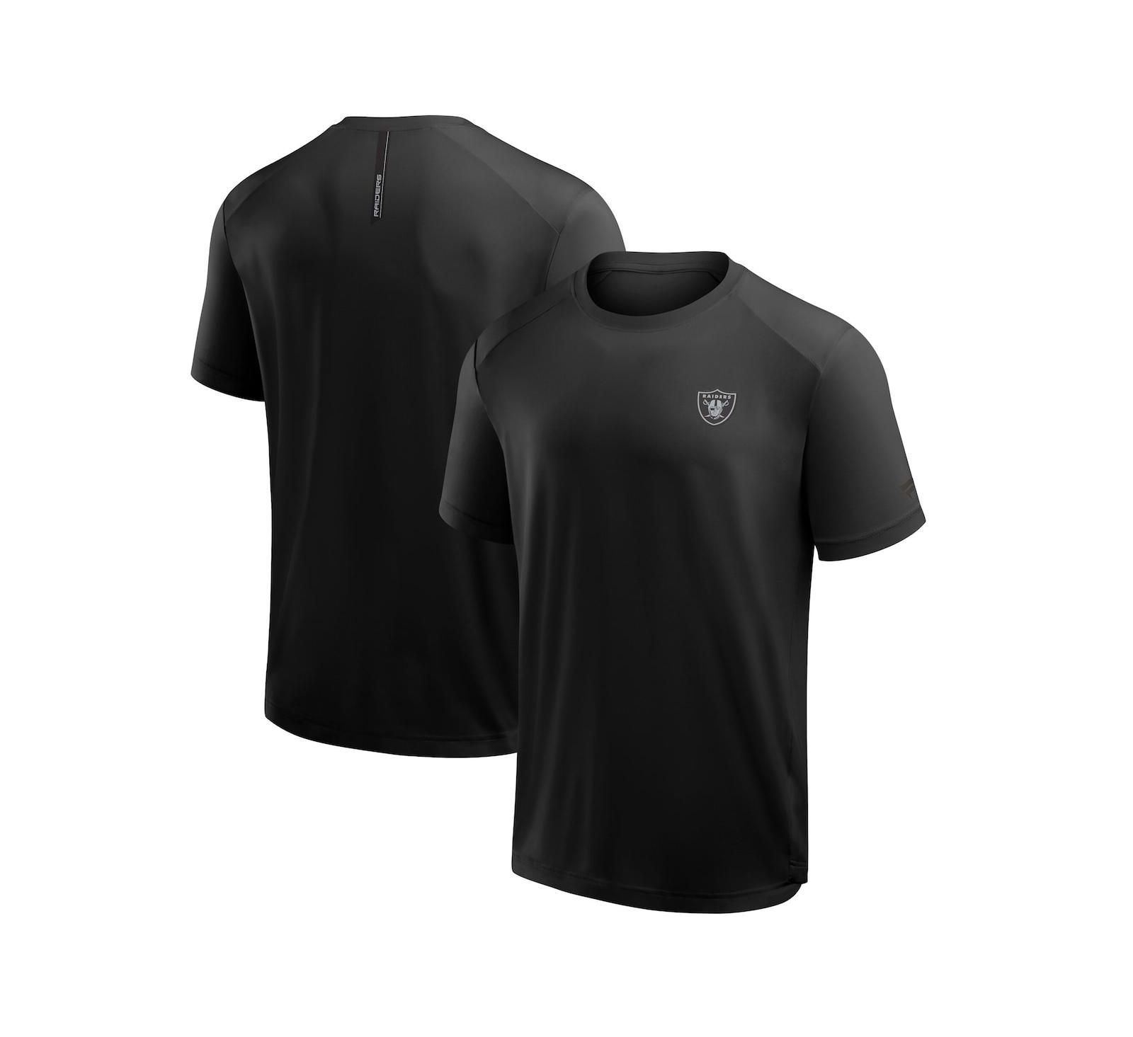 Fanatics Men's Black Las Vegas Raiders Front Office Move Mono T-Shirt
