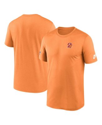 Nike Men's Orange Tampa Bay Buccaneers Sideline Alt Pack Small Logo Legend Performance T-Shirt