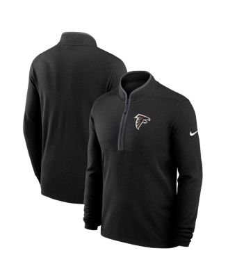 Nike Men's Black Atlanta Falcons Lightweight Victory Performance Half-Zip Pullover
