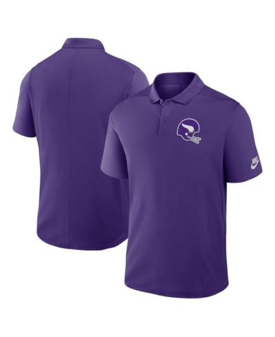 Мужская рубашка-поло Nike Minnesota Vikings фиолетовая