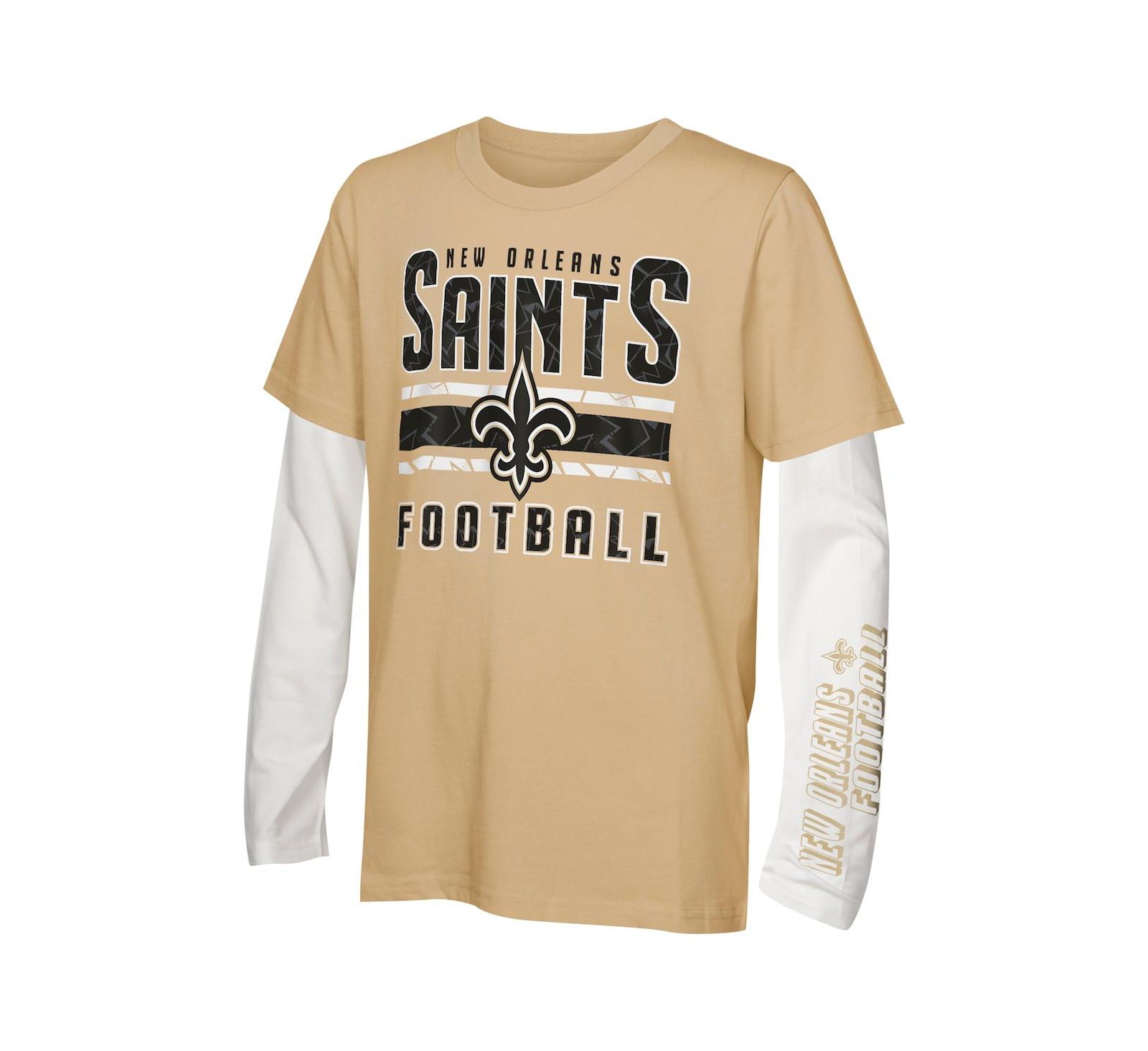 Набор из двух футболок Outerstuff New Orleans Saints для мальчиков и девочек