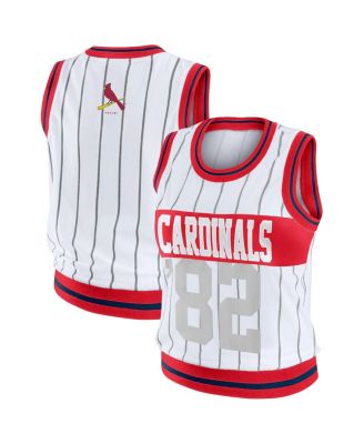 Женский спортивный топ WEAR by Erin Andrews White St. Louis Cardinals