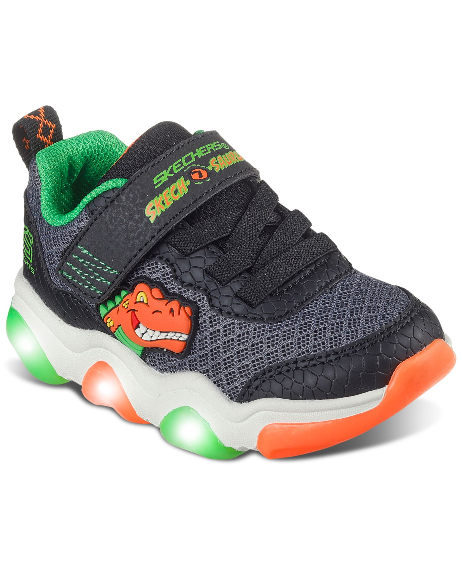 Детские кроссовки Skechers Toddler Kids Mighty Glow 2.0 - Dino Bolt