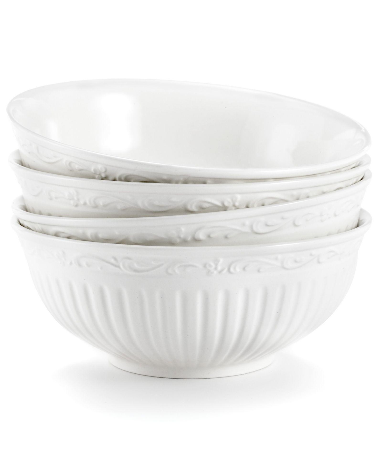 Mikasa Italian Countryside Fruit Dishes, Set of 4