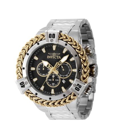 Мужские кварцевые часы Invicta 48158 Bolt Chronograph Black Dial