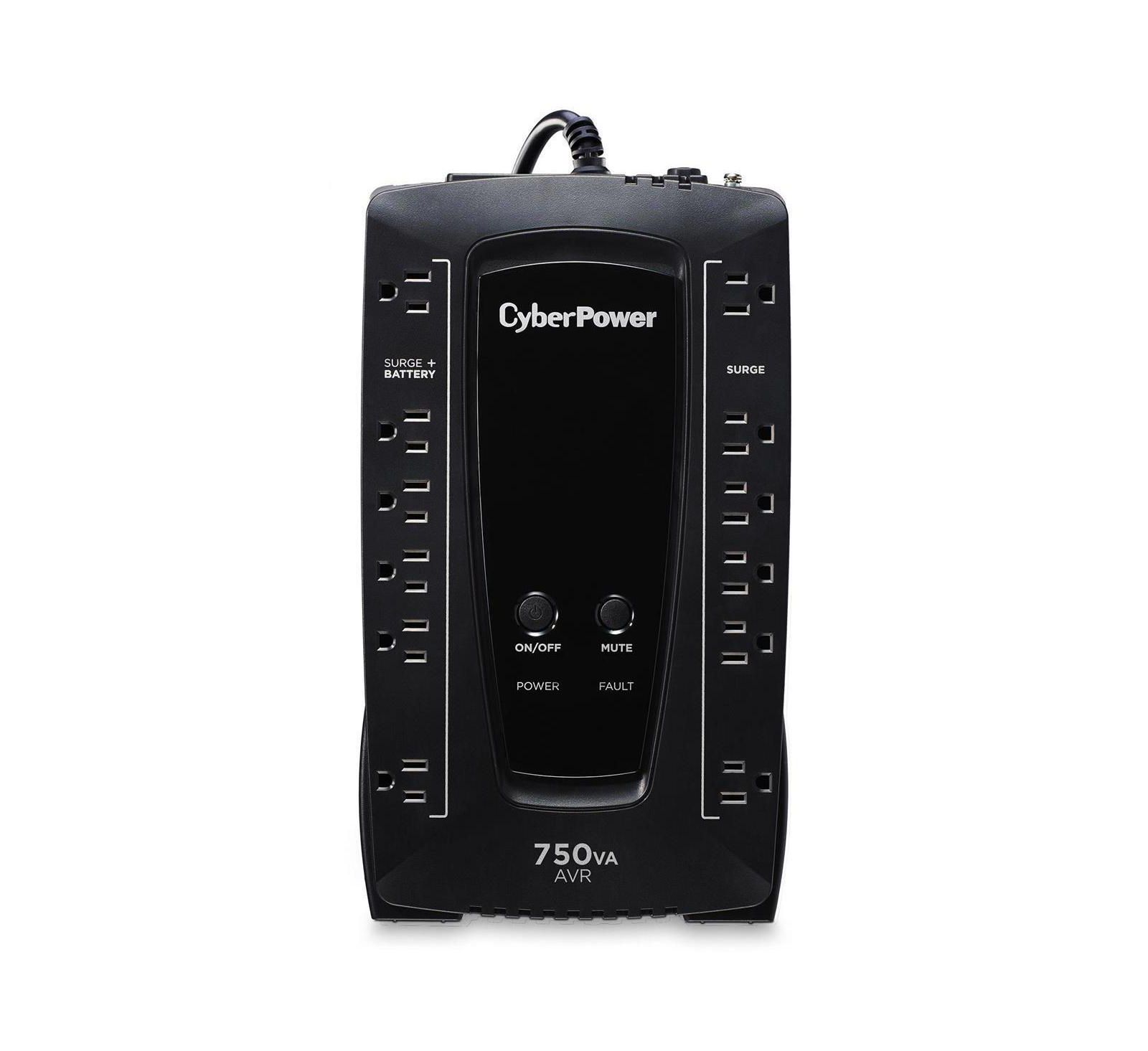 ИБП CyberPower AVRG750U 12 розеток 750VA 450W