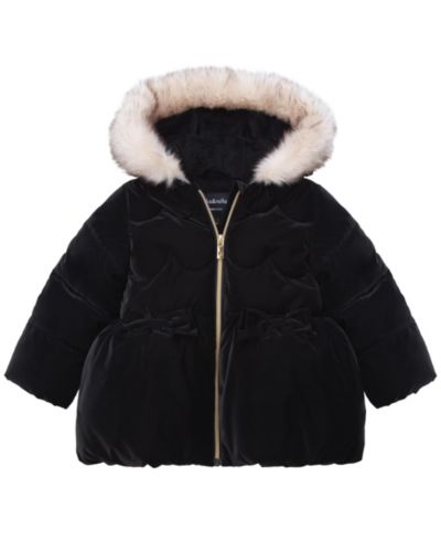 Детский пуховик Rokka&Rolla Luxe Bow Puffer Coat