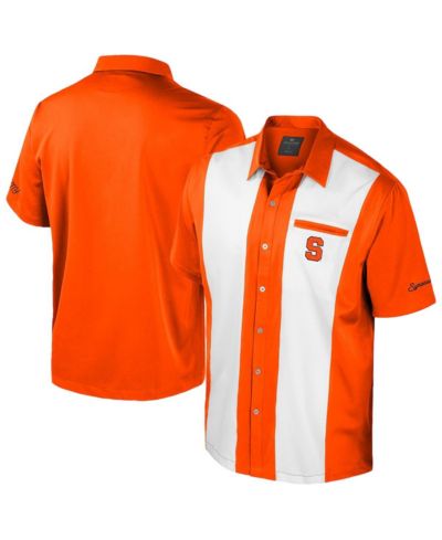 Colosseum Мужская рубашка на пуговицах Syracuse Orange Strike, цвет Orange
