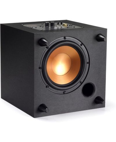 Компактный сабвуфер Klipsch R-8SW с полноцифровым усилителем (Brushed Black)