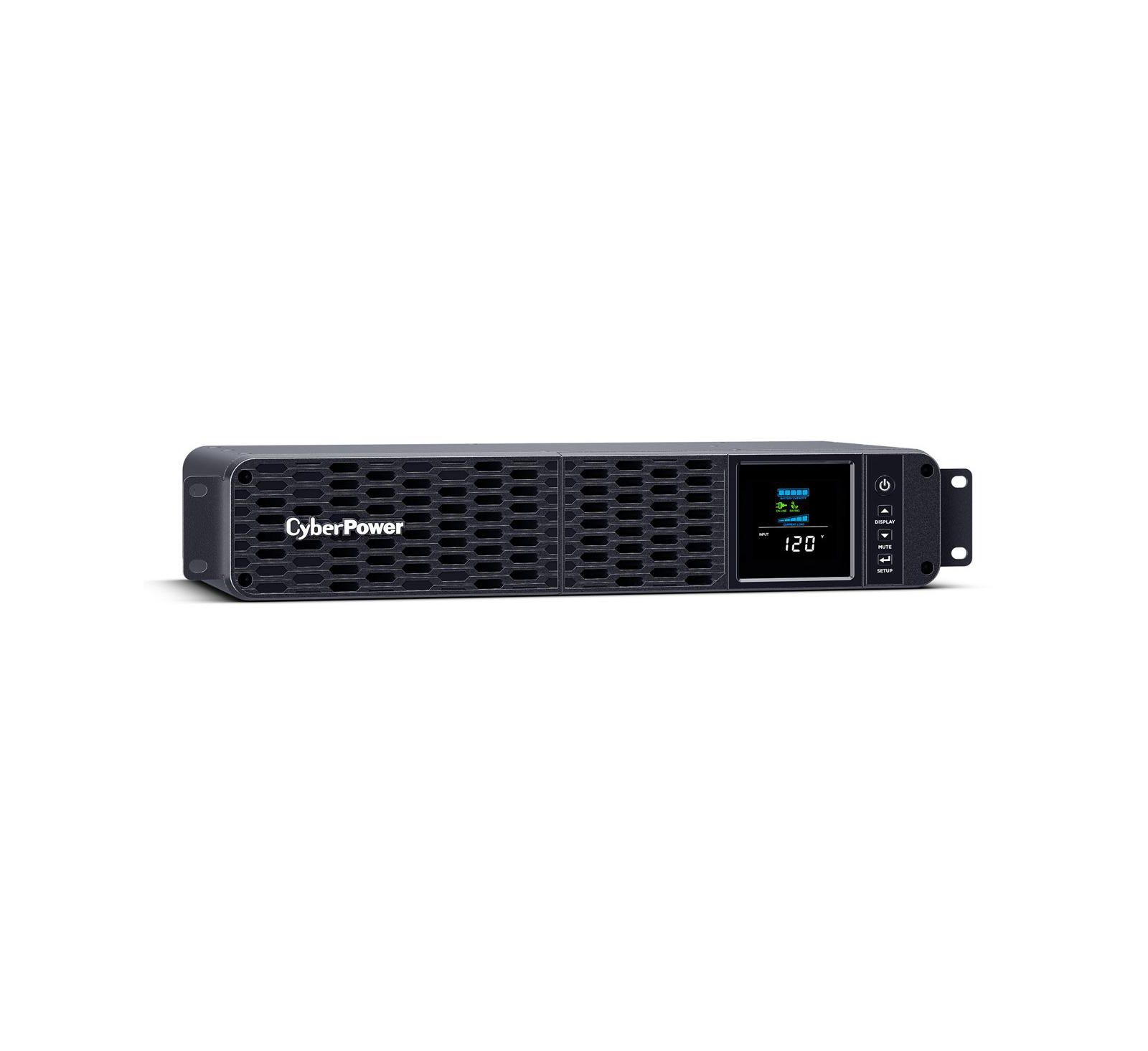 CyberPower CP1500PFCRM2U ИБП 1500VA/1000W Rackmount PFC Sinewave, 8x NEMA 5-15R