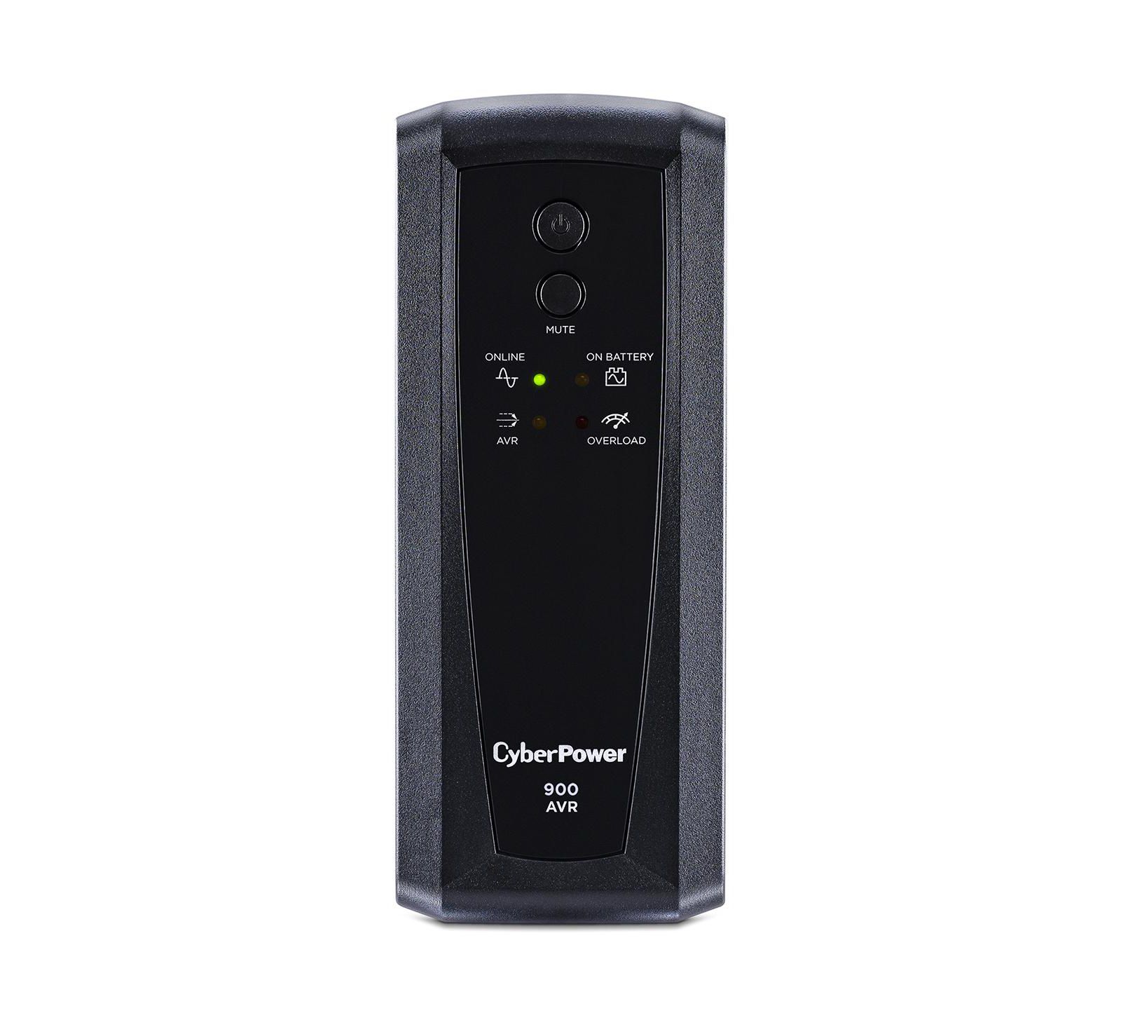 CyberPower AVR Computer Battery Backup, 900VA 560W UPS, 8 Outlets