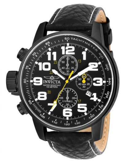 Мужские часы Invicta I-Force Quartz Chronograph Black Dial