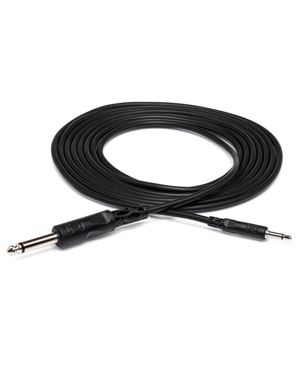 Аудиокабель Hosa Technology 3.5mm TS to 1/4" TS Mono, длина 3 фута