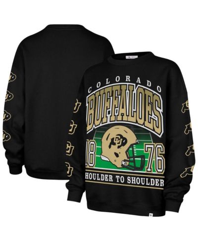Женское оверсайз худи '47 Brand Colorado Buffaloes Go Big Black