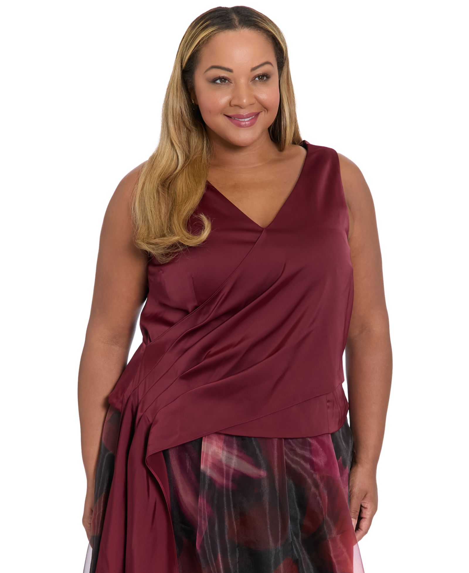 Женский топ Muse Plus Size V-Neck
