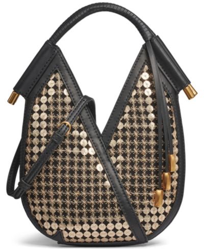 Donna Karan New York Baldwin Секвиньная микро сумка через плечо