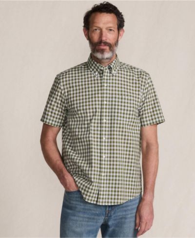 Lands' End Men's Short Sleeve Poplin Shirt