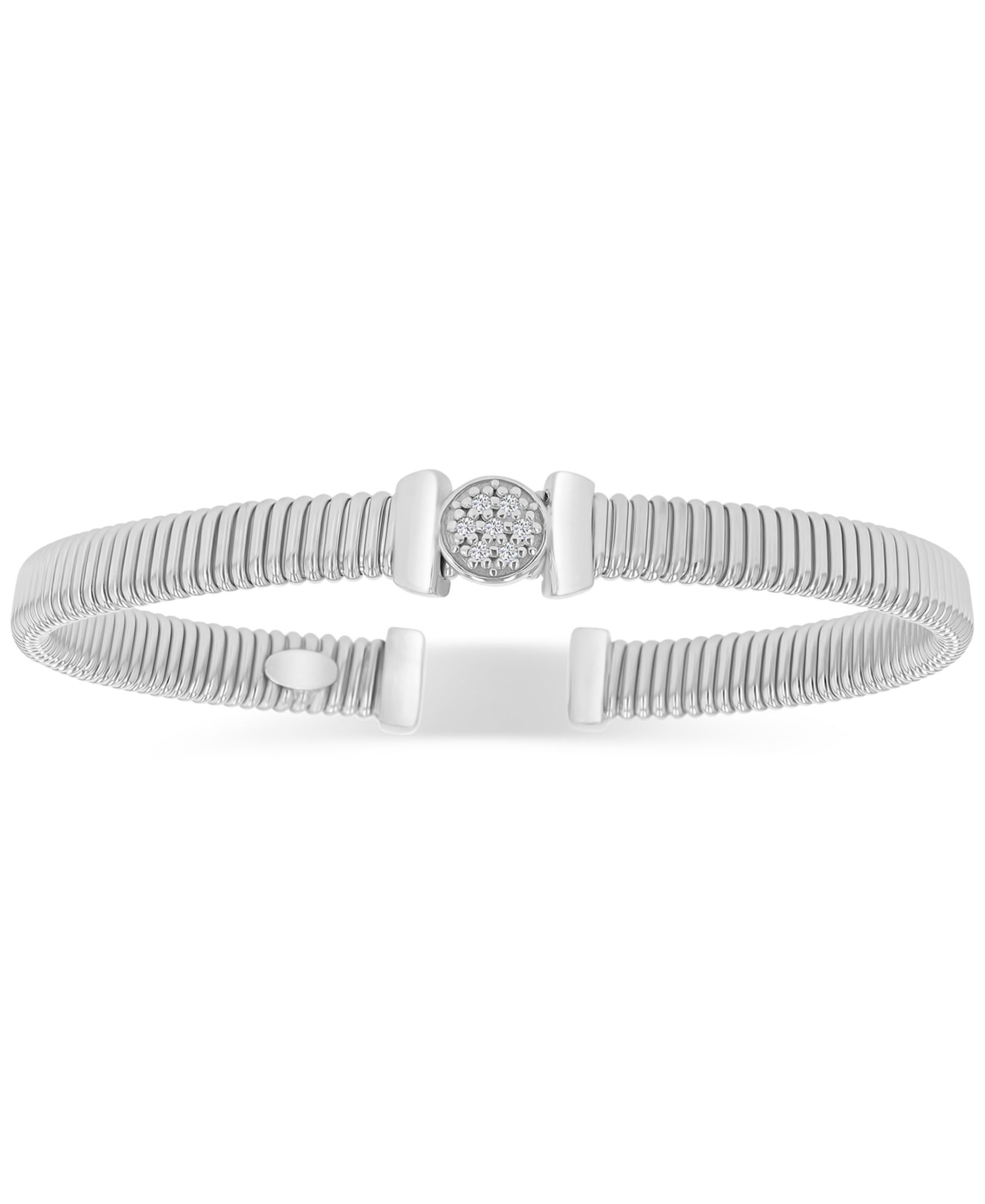Cubic Zirconia Cluster браслет-манжет Tubogas