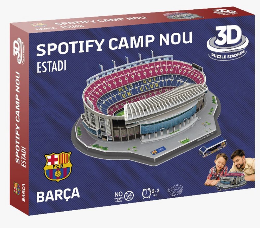 Banbo Toys 3D пазл стадион Spotify Camp Nou (FCB)